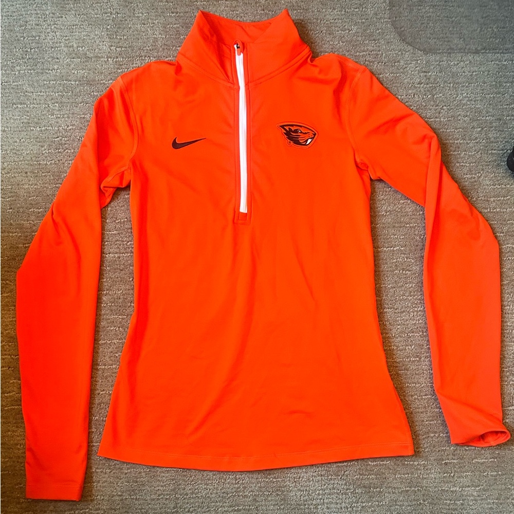 Oregon State University Nike women’s quarter zip jacket
